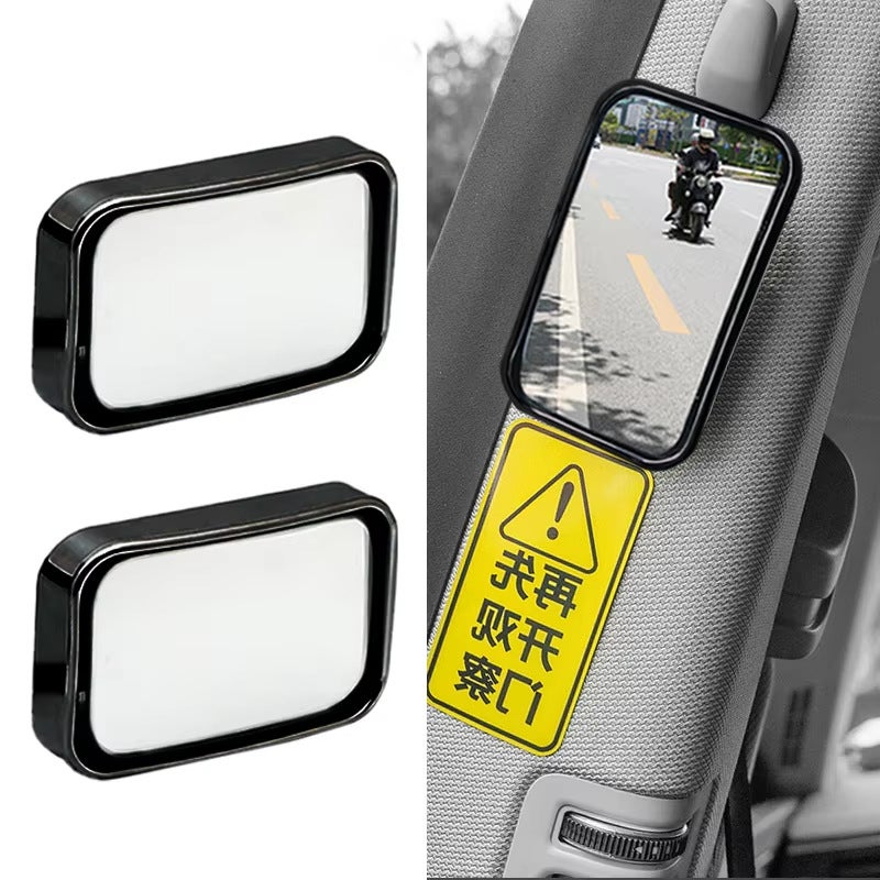 Car Rearview Mirror, Auxiliary Steering Mirror, Flexible, Compact, Multi-Angle Mirror, Convenient 3D Viewing Mirror, High-Looking Steering Mirror - Image 2